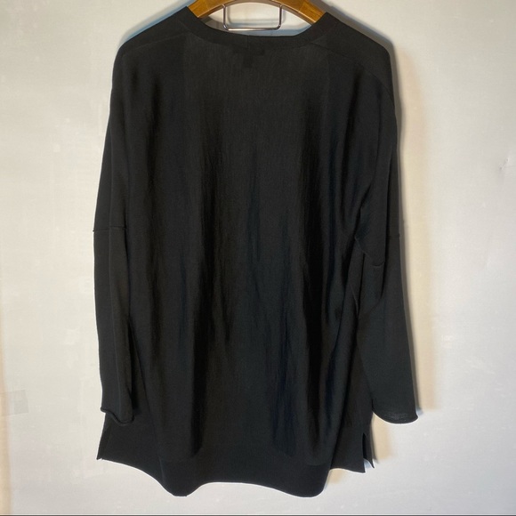 J. Crew Thin black merino cardigan SZ XXL - Picture 4 of 5